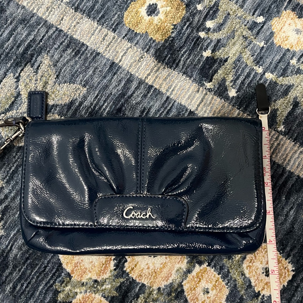 Coach Patent Leather Wristlet